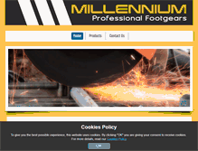 Tablet Screenshot of millenniumsafety.com
